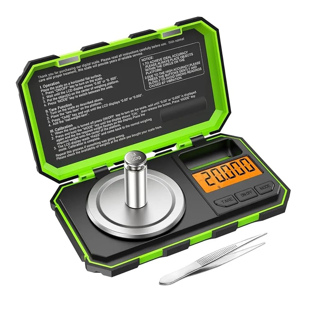 Amazon｜デジタルはかり、 0.001 グラムデジタルスケール 20